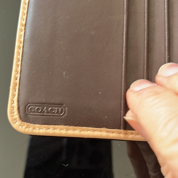 COACH small wallet - patent leather logo - Picture 3 of 8